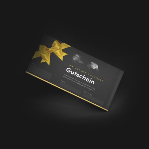 Gift Card for 1 LP (incl. Shipping to Switzerland) straight2tape®